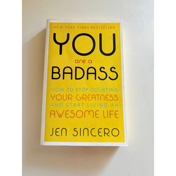 You Are a Badass by Jen Sincero Self Help Book Personal Growth Motivation - Picture 1 of 2
